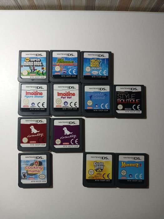 Катриджі для Nintendo ds new super mario