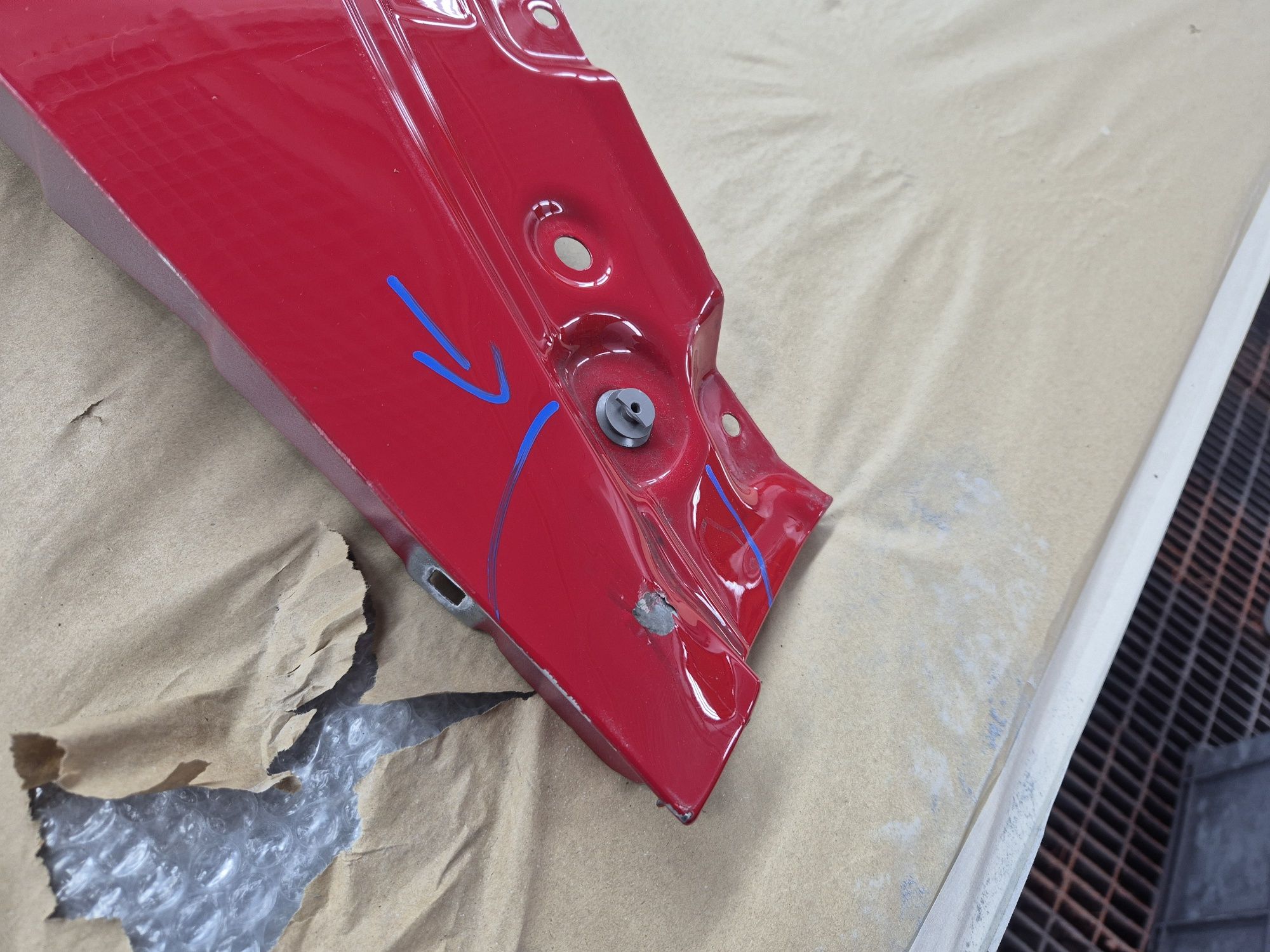 Mini Cooper F55 F56 F57 błotnik prawy przedni 2022r OEM