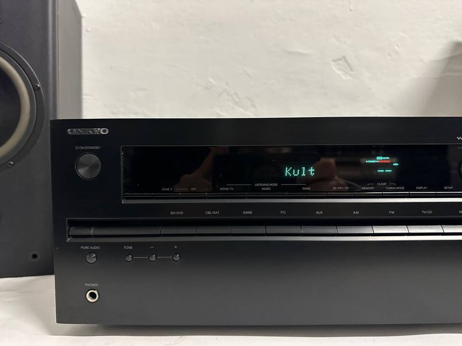 5.1 AV Amplifier Onkyo TX-NR414, HDMI, USB, 3D, LAN
