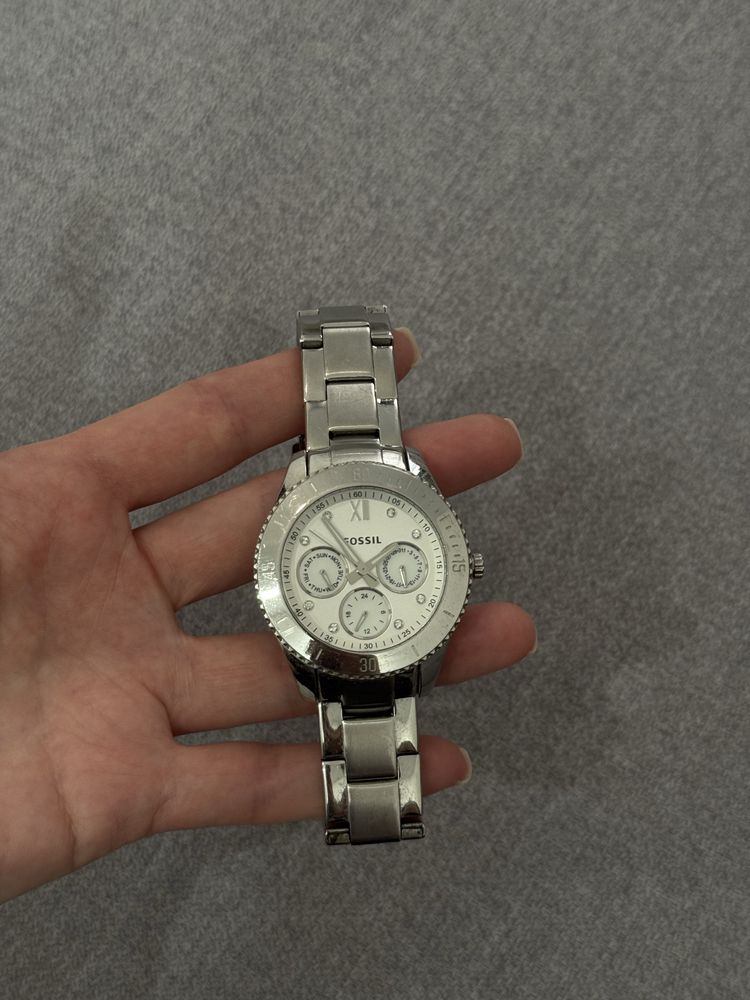 Годинник Fossil сталь
