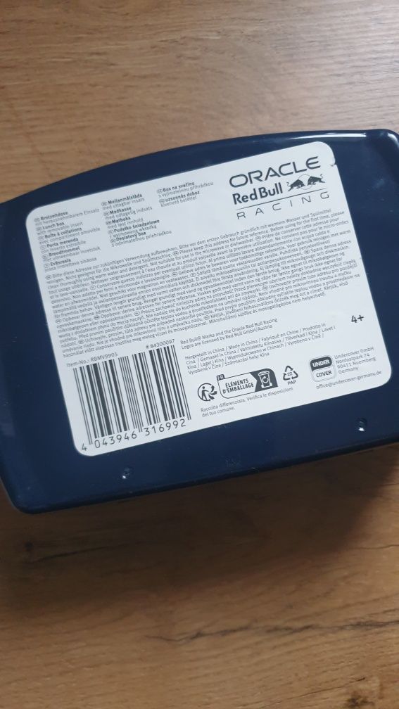 Red Bull Max Verstapen lunch box