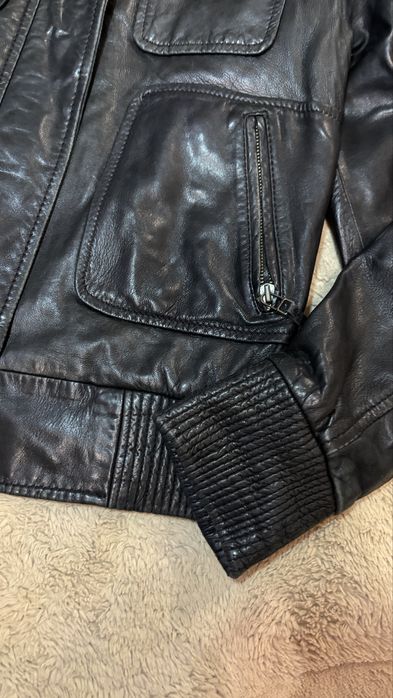 Кожаная куртка Esprit