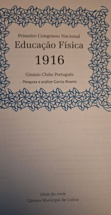 Educação Física  1916