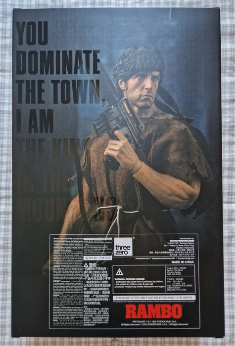 John Rambo First Blood escala 1/6 Three Zero