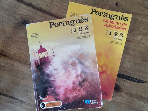 Livro de português e caderno de actividades 10°ano ensino profissional