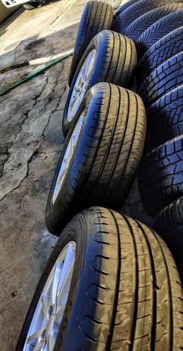 4 Jantes 17" furação (5x108) c/Pneus 225/65R17