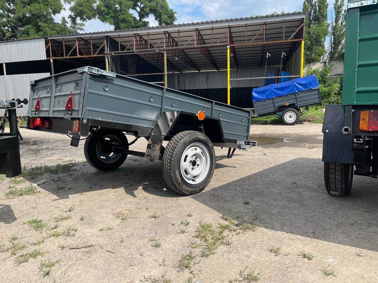 Надійний легковий причіп Дніпро-150х130х35. Завод-виробник "Дніпро"