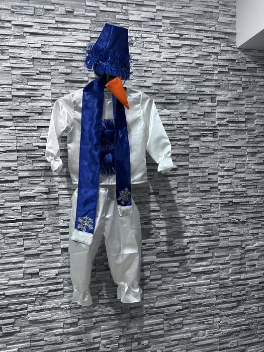 Костюм сніговика дитячий 116см