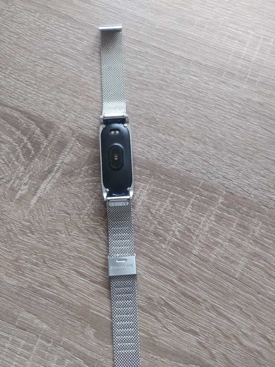 M6 srebro inteligentny zegarek kobiety Smartwatch Android IOS