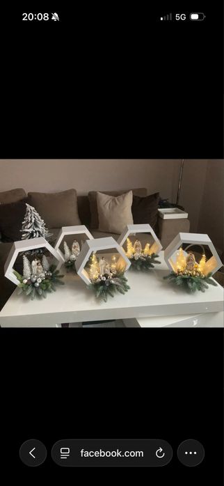 Szopka bożonarodzeniowa podswietlana