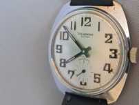 Zegarek mechaniczny ,,aviator" ,lotniczy Wehrmann.Kaliber Unitas 6325.