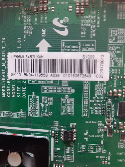 Płyta główna samsung UE65RU7172U UE55MU6452U