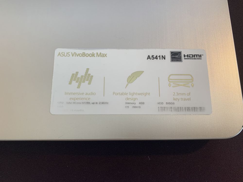 Computador Asus VivoBook Max