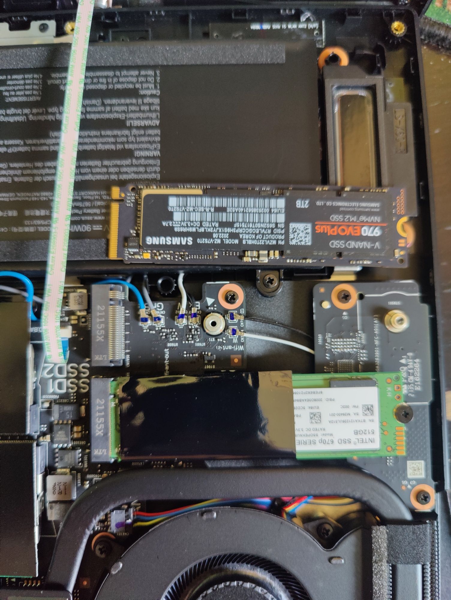 NOWE! RAM 2 x 8gb 3200Hz z nowego laptopa