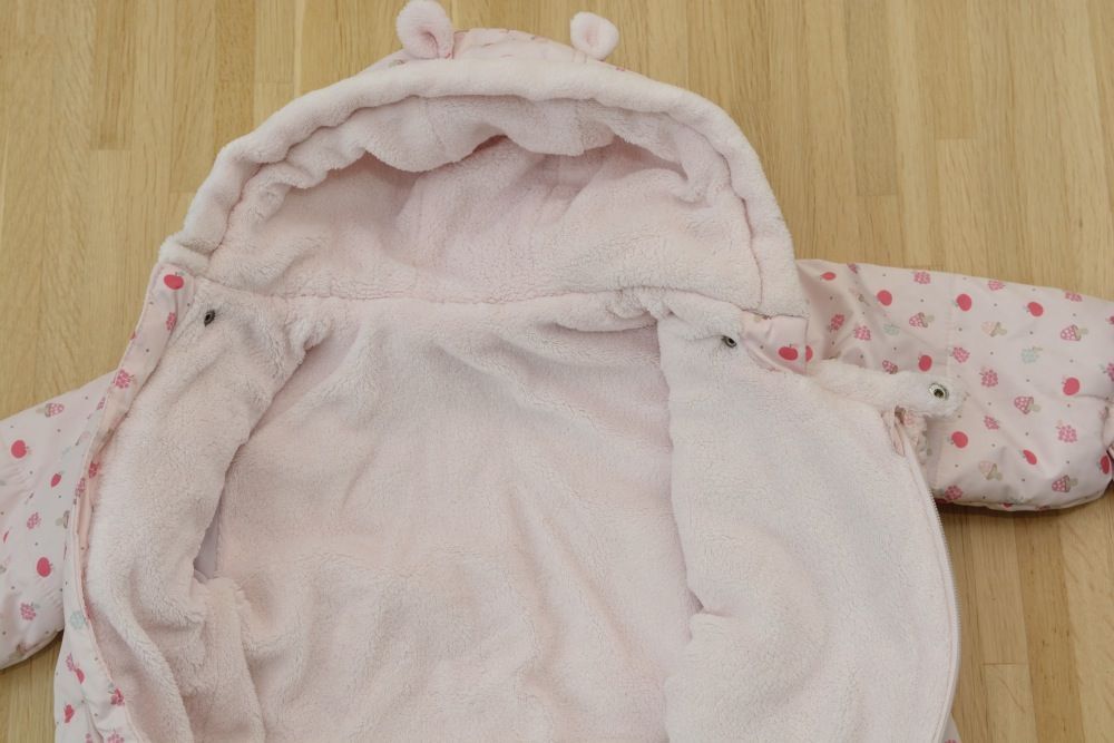 Mothercare kombinezon śpiworek na zimę 3-6m 68 cm