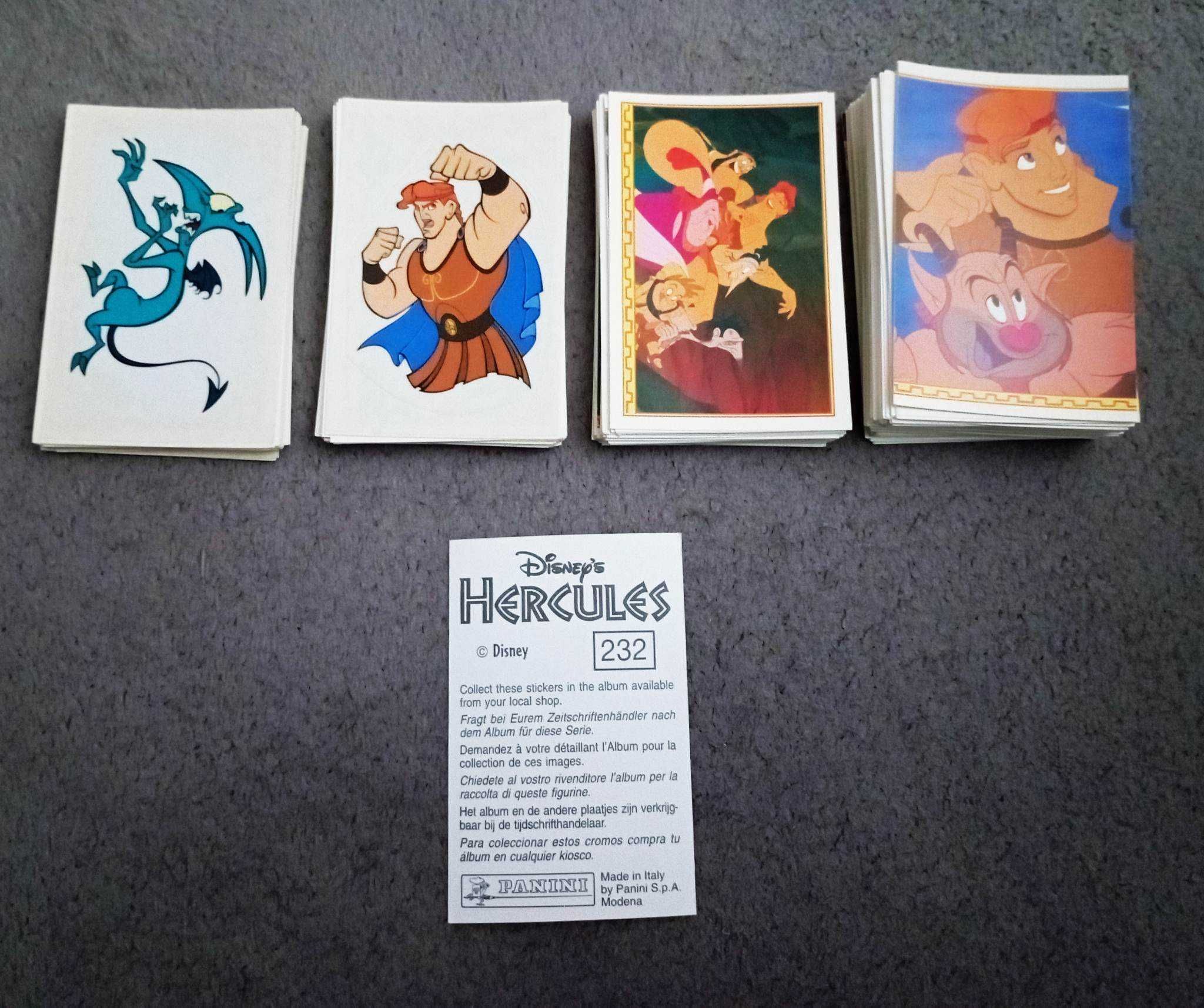 Cromos Hércules Disney - novos