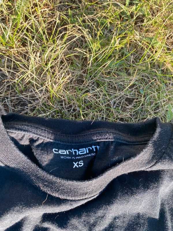 Bluzka m, longsleeve Carhartt pocket XS S Czarny streetwear unisex