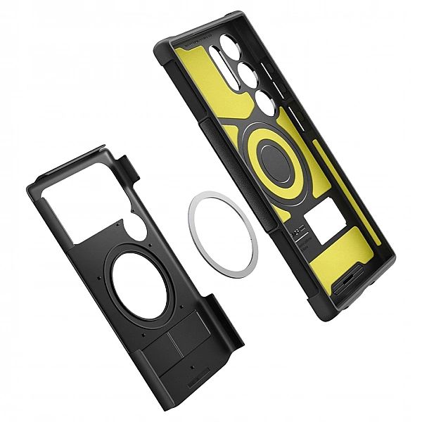 Plecki Spigen Samsung Galaxy S24 Ultra Czarny - Wytrzymałe Etui