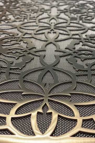 Вентиляционные/декоративные решетки из латуни, стали, алюминия, меди