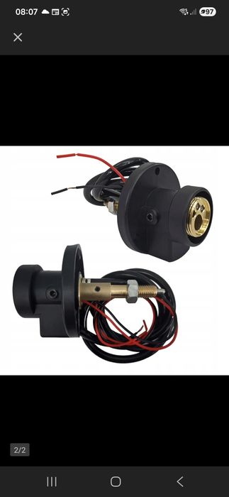 Gniazdo EURO MIG/MAG duże do spawarek.