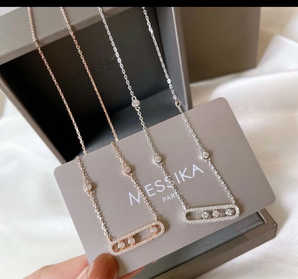 Ланцюжок Messika . браслет Messika . брендоване упакування . подарунок