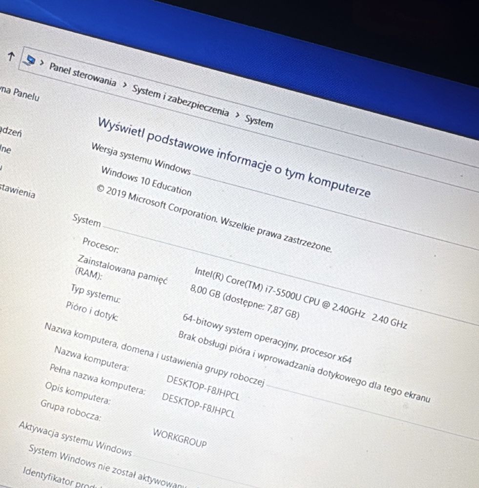 Laptop Asus K555L i7 8GB