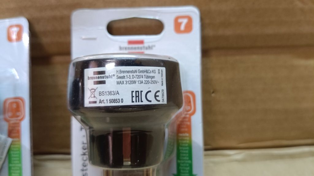Brennenstuhl wtyczka podrózna/adapter podrózny 2szt.