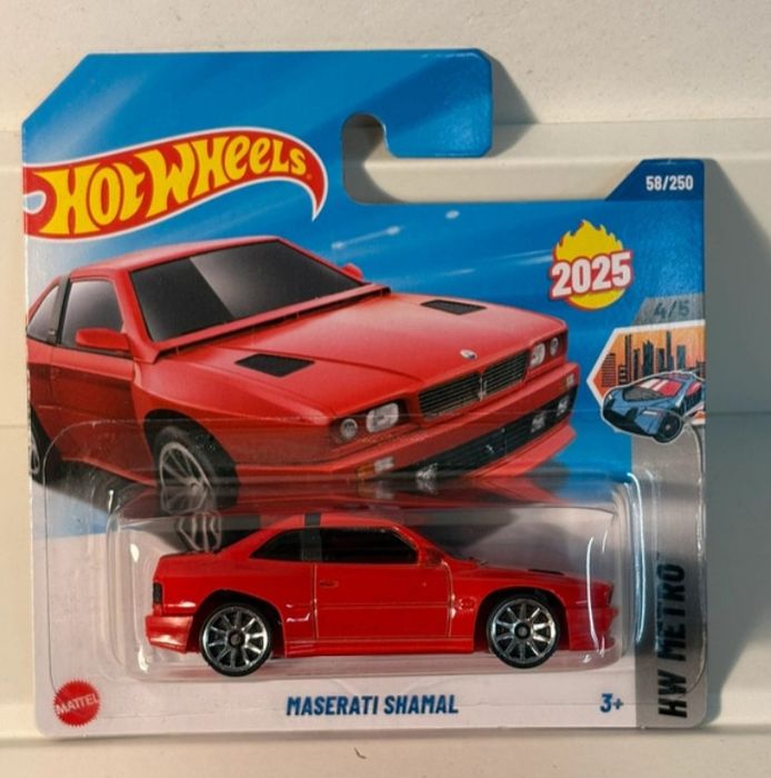 Maserati Shamal hot wheels