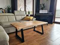 Stół rozkładany stolik drewniany dąb lite drewno na wymiar PRODUCENT