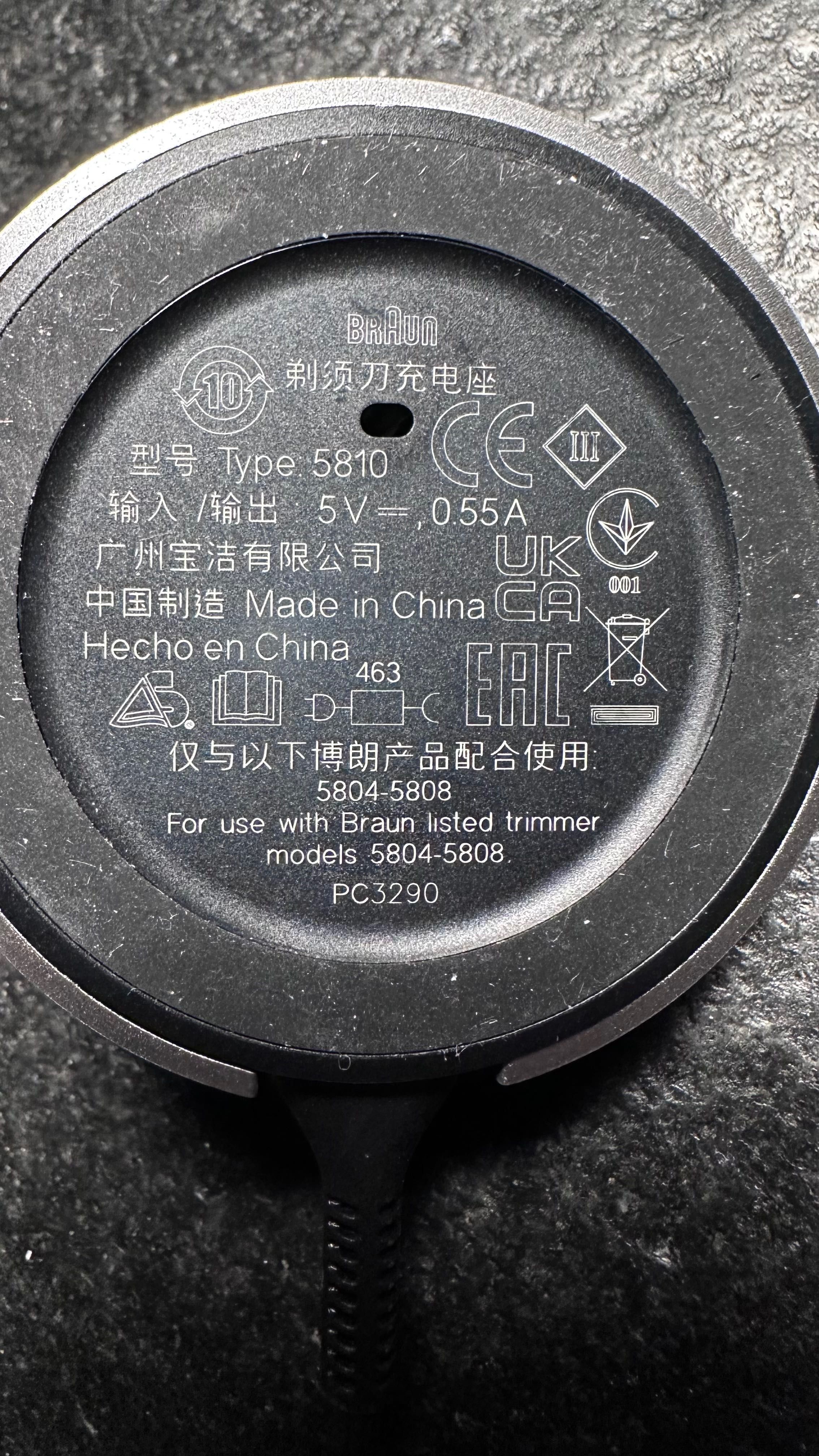 Ladowarka Braun type 5810