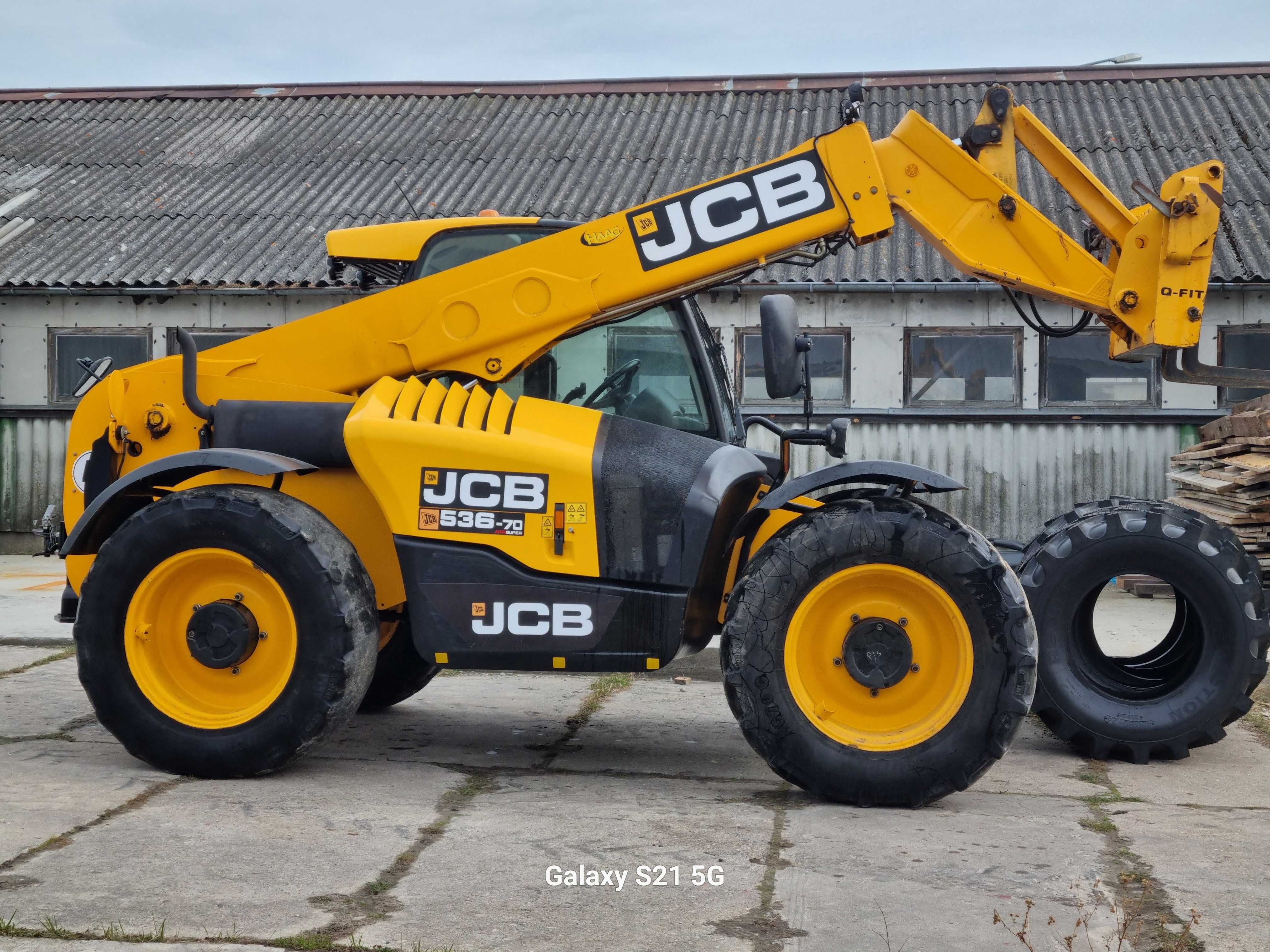 Ładowarka teleskopowa JCB 536-70 [WIDŁY, MANITOU, Claas, NEW.HOLLAND.