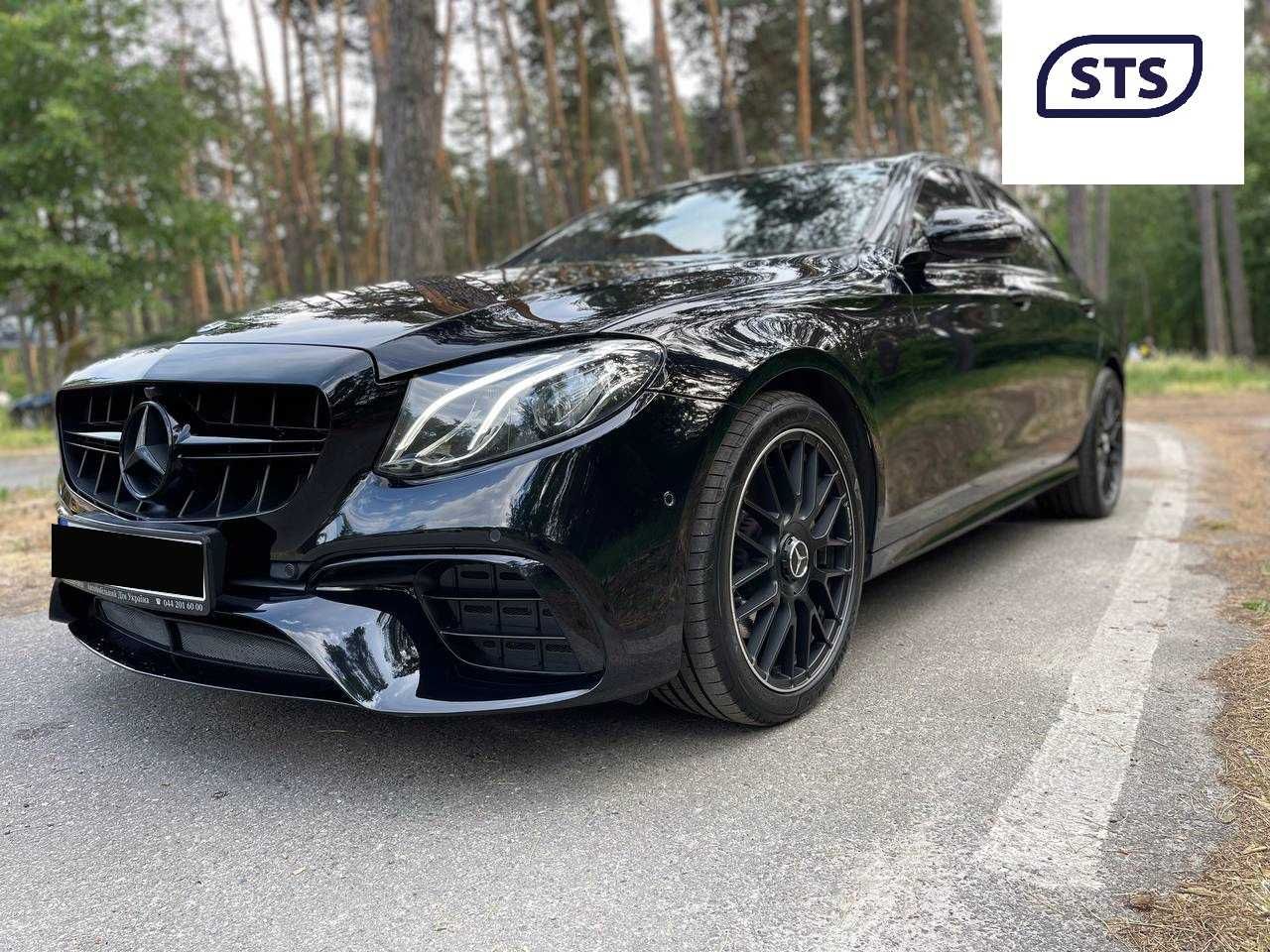 Передний бампер Mercedes W213 AMG E63 стиль Мерседес 2016-2020 г