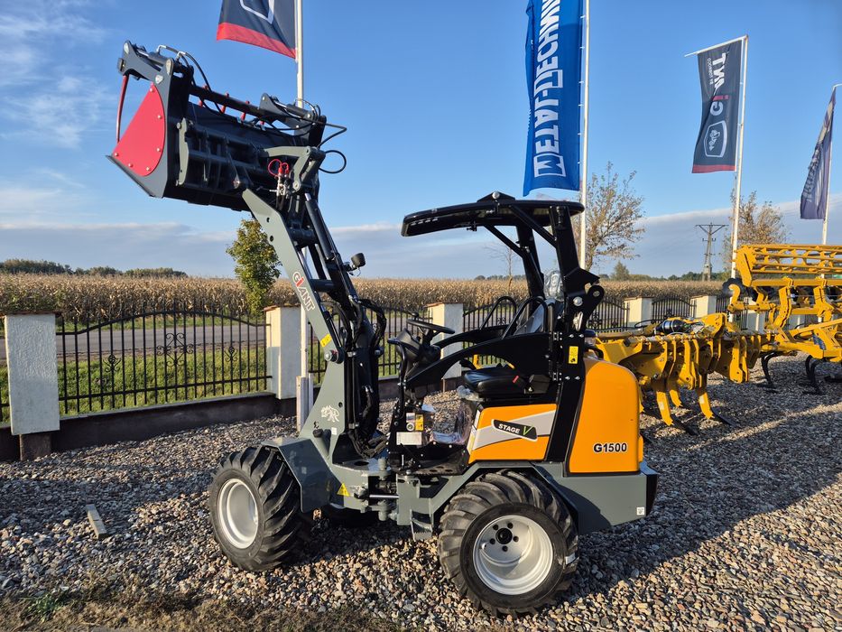 Ładowarka kołowa przegubowa Giant G1500 KUBOTA 26 KM Finansowanie 0%