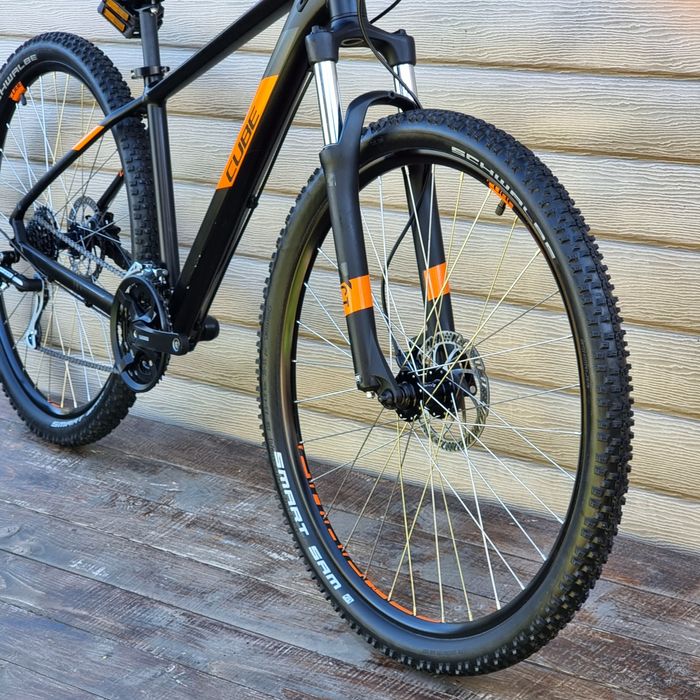 29 CUBE AIM PRO Найнер Вилка 100мм. Shimano Acera Disc Гідравлика
