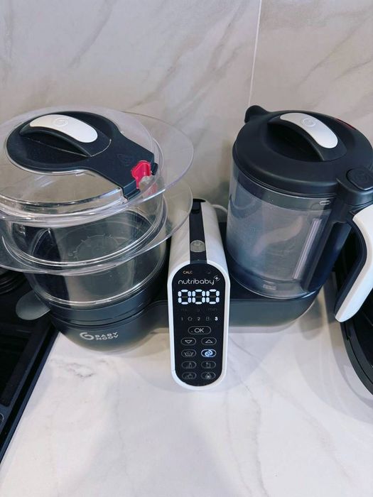 Блендер-пароварка Babymoov Nutribaby+, серый
