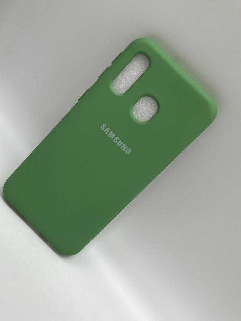 Etui Case Silikonowy Samsung Galaxy A40 Zielony kod 192