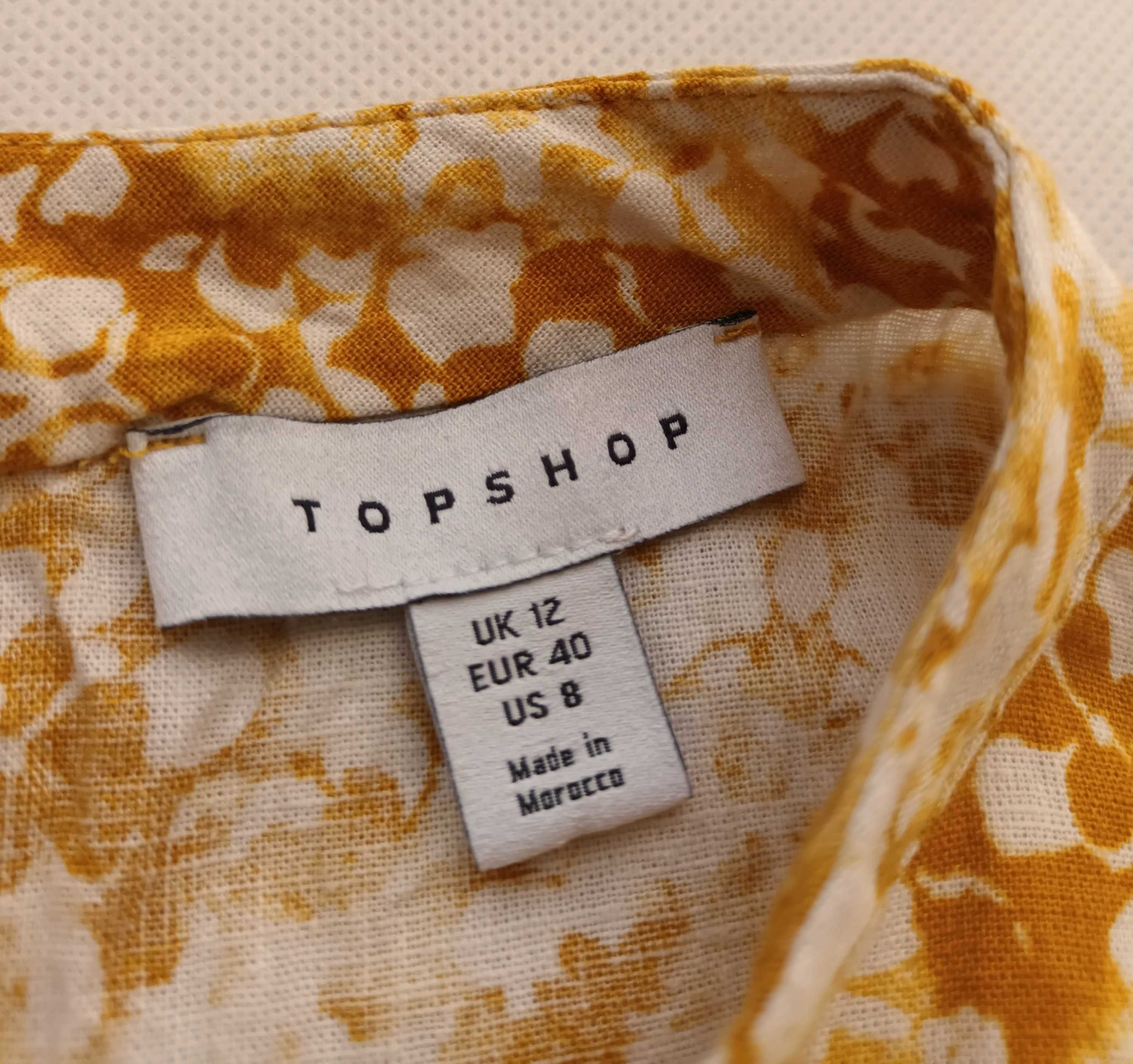 Topshop – Sukienka mini z długimi rękawami