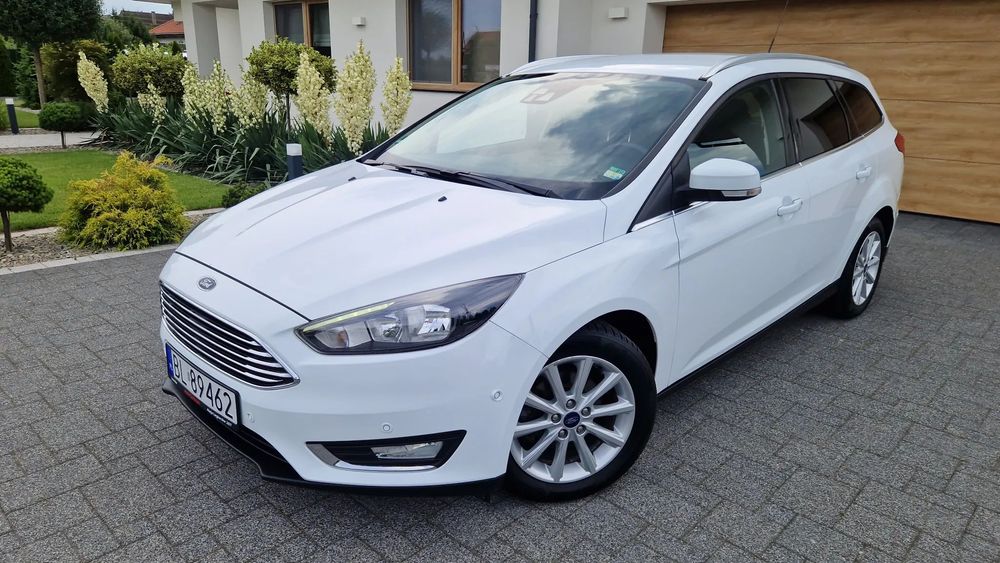 Ford Focus 1.5 Tdci 120km Lifting Titanium Klimatronik Nawigacja Led