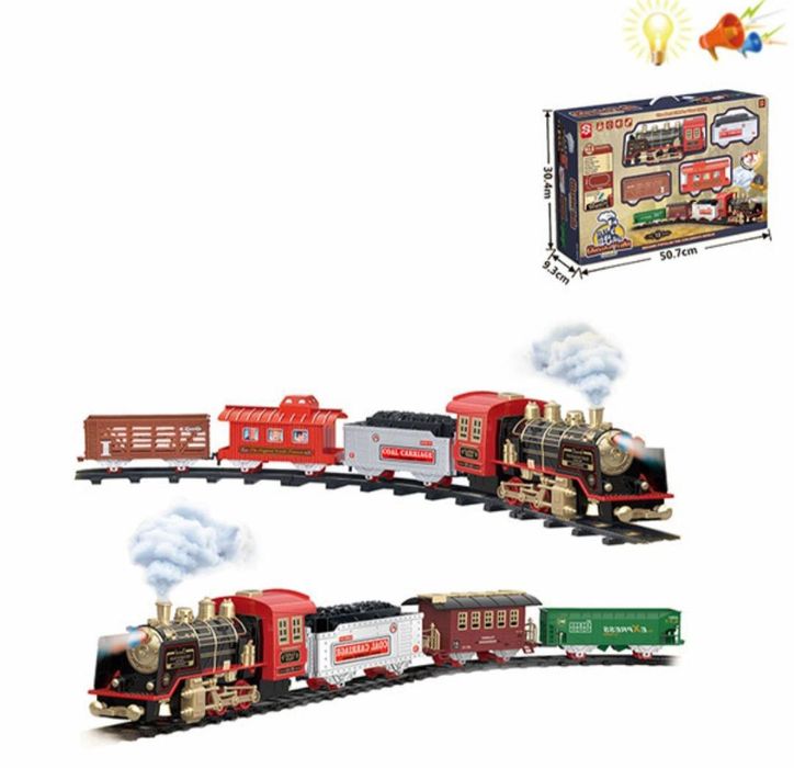 Іграшка залізниця з звуком і підсвічуванням