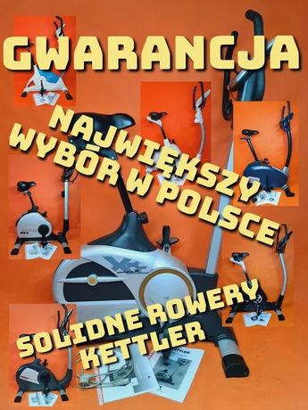 Rower Kettler Rehabilitacyjny Treningowy Stacjonarny / Gwarancja