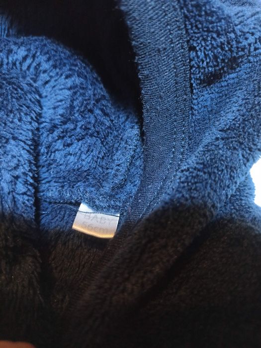 Pajacyk ocieplany polarowy 56 na suwak kombinezon