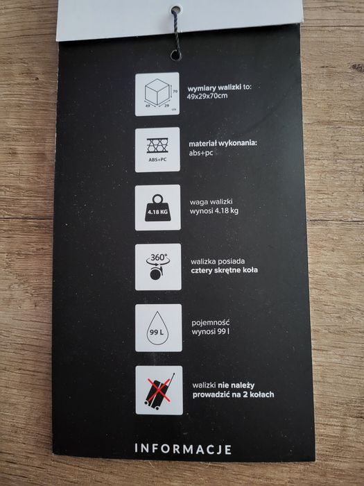 Duża walizka Puccini - Beverly Hills Collection