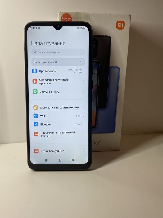 Телефон Xiaomi Redmi 10C 4+1/64gb