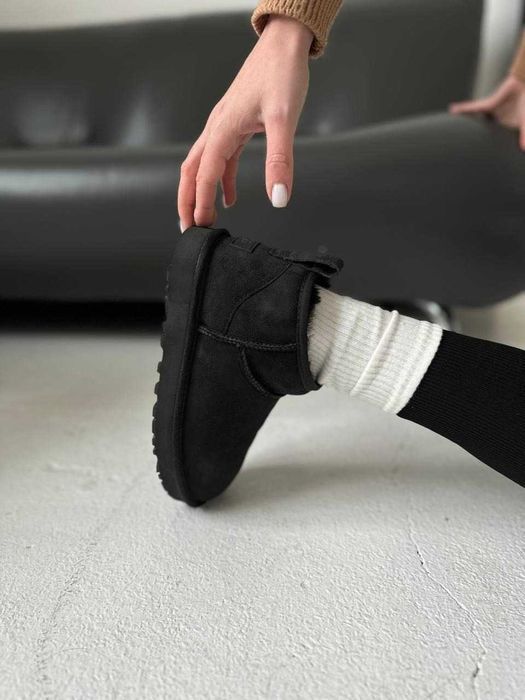 Угги/Уги/Угг/Уггі/UGG Australia Ultra Mini Classic Black/100% Овчина