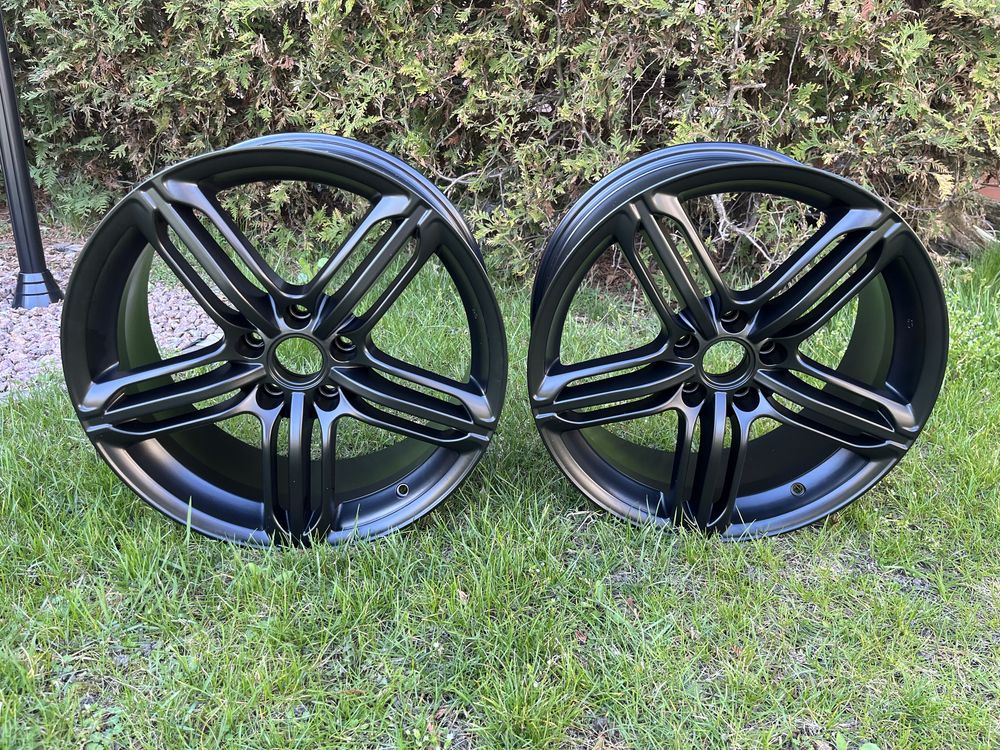 Alufelgi r18 5x112 Audi A5 czarne półmat