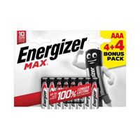 СУПЕР-ЦЕНА! Батарейка ENERGIZER MAX AAA\LR03 Bonus pack "4+4"