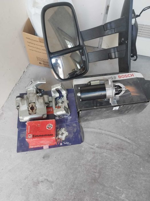 IVECO rozrusznik lusterko klocki zacisk tylni lewy pojedynka S