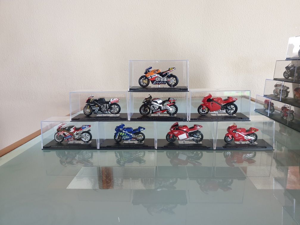 Coleção de motas escala 1.18