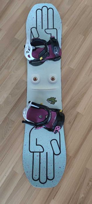 Deska snowboardowa dla dziecka 120 cm BATALEON MINI SHRED