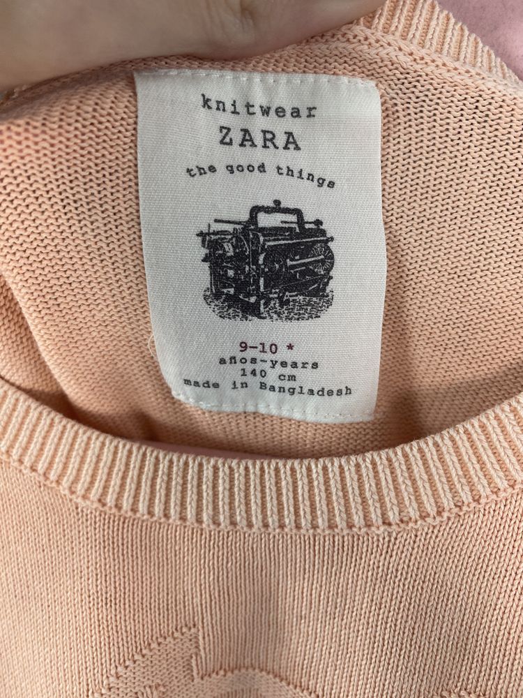 Cienki sweterek 140 zara